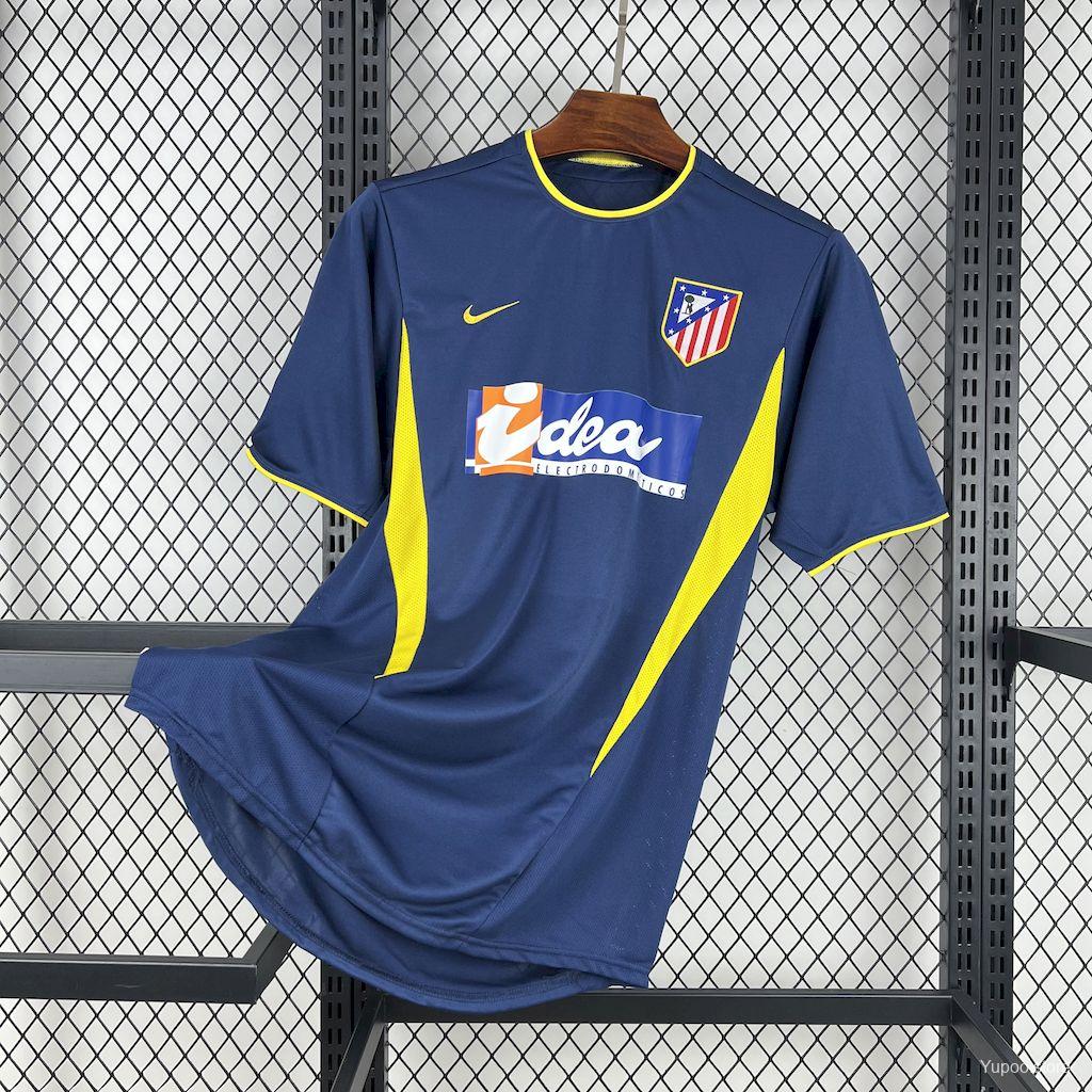 06885a1140bd1fb2.jpg 2002/03 Atletico Madrid Away Retro Jersey - Image 1