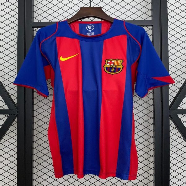 04/05 Retro Barcelona Home Jersey