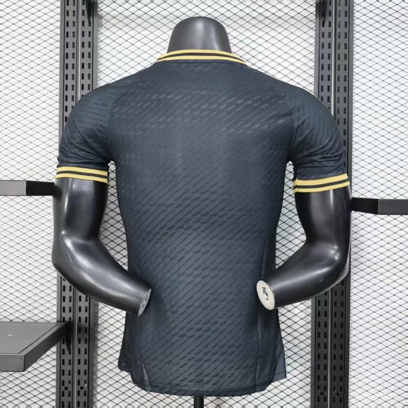 21c804c96bddaec4.jpg Player Version 2025 Mexico Black with Eagle Feather Pattern Jersey - Image 7