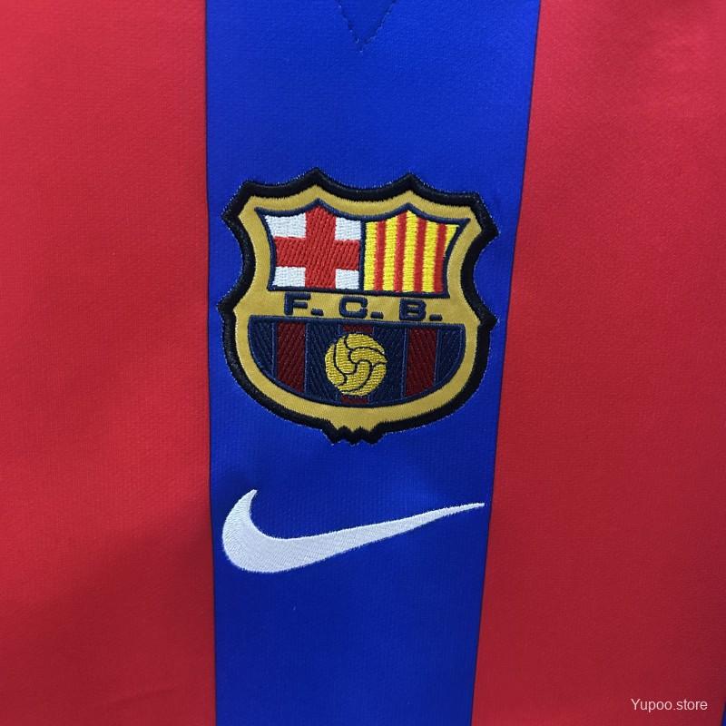 296a61b150055649.jpg 01/02 Retro Barcelona Home Jersey - Image 3