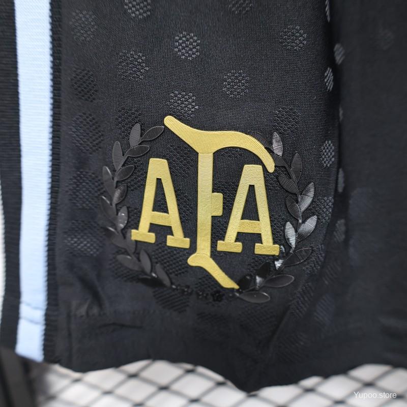 392e192d60a6a6b5.jpg Player Version 2025 Argentina BLACK Shorts - Image 3