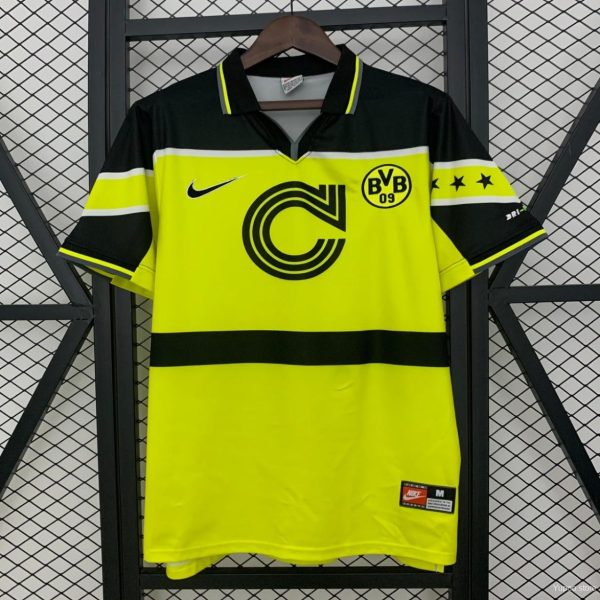 Retro 96/97 Borussia Dortmund Home Jersey