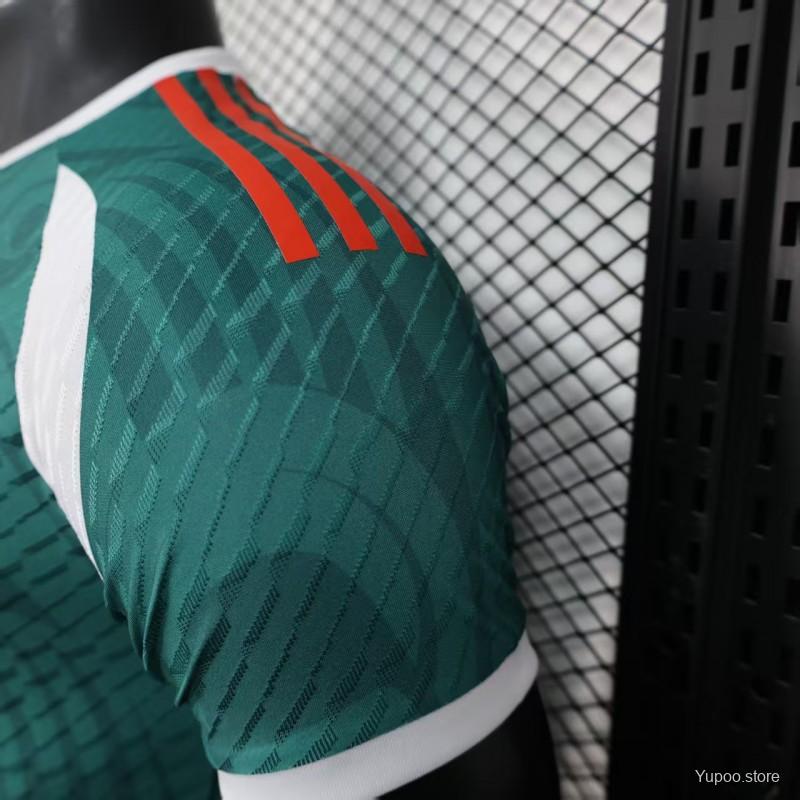 3f8d37ed4a16145d.jpg layer Version 2025 Mexico Green with Aztec Serpent Pattern Jersey - Image 10