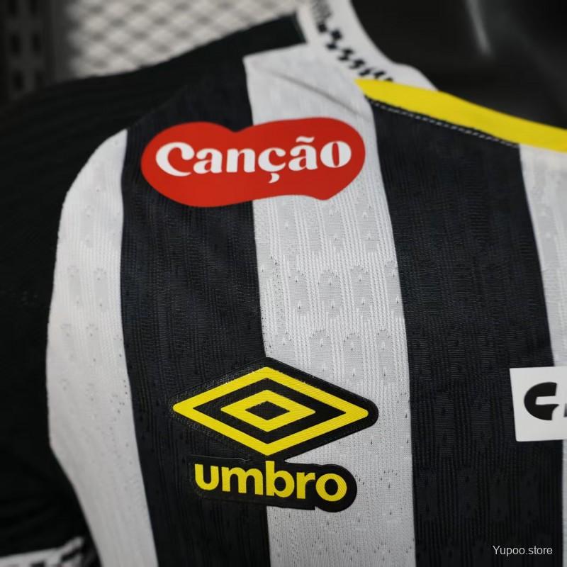 442dc923c264218d.jpg Player Version 25/26 Santos Away Jersey With Full Sponsors - Image 11