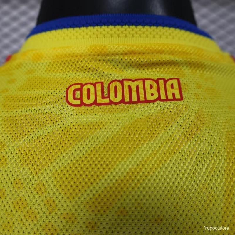 51f27a27bc00c202.jpg Player Version 2025 Colombia Home Jersey - Image 5