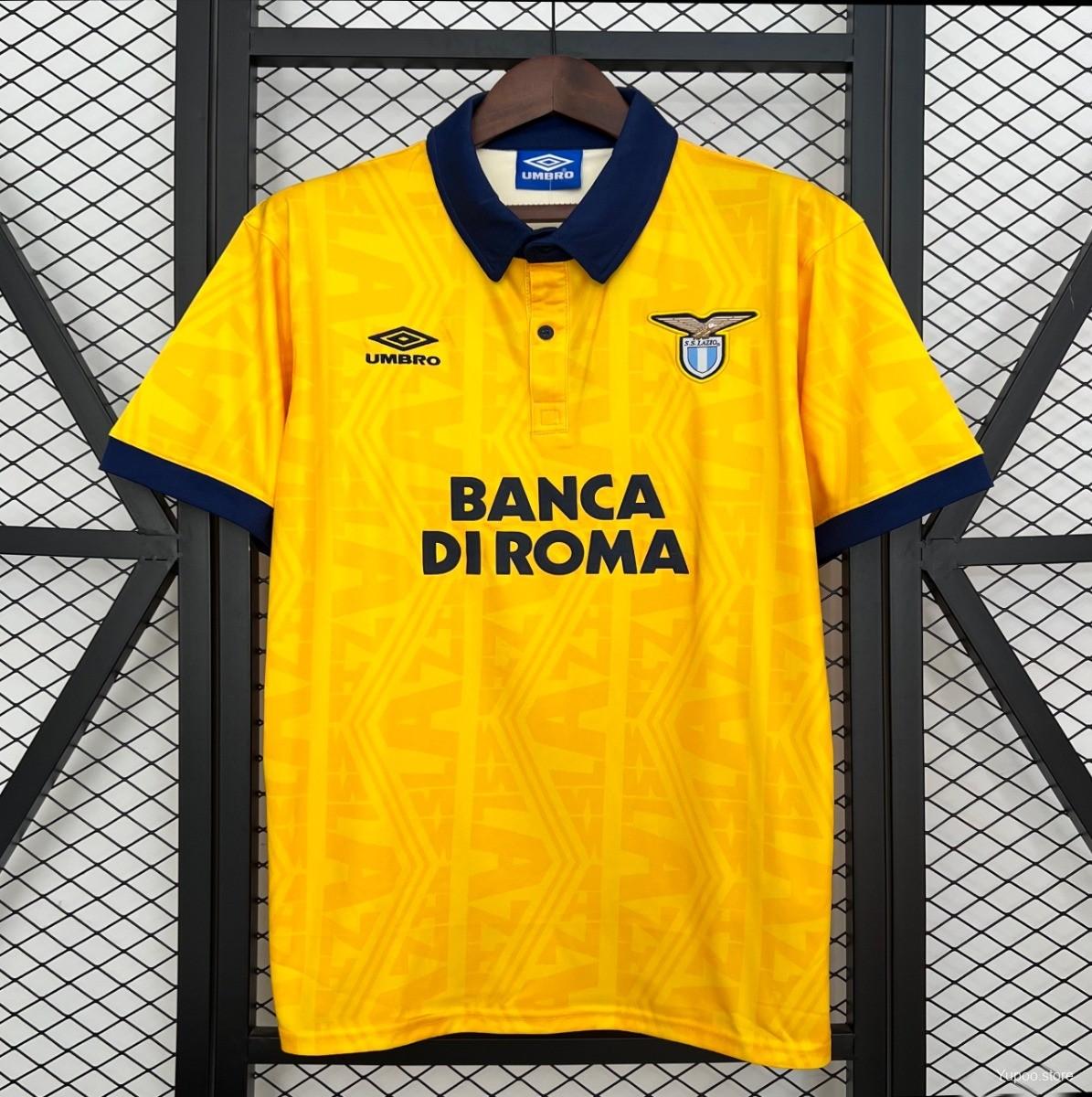 565c3e34d63b3ffed9937be8.jpg 1991 Retro Lazio Away Jersey - Image 1