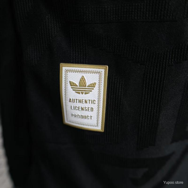 597e3f471af07c8a.jpg Player Version 2025 Mexico Black Pre-Match Jersey - Image 5