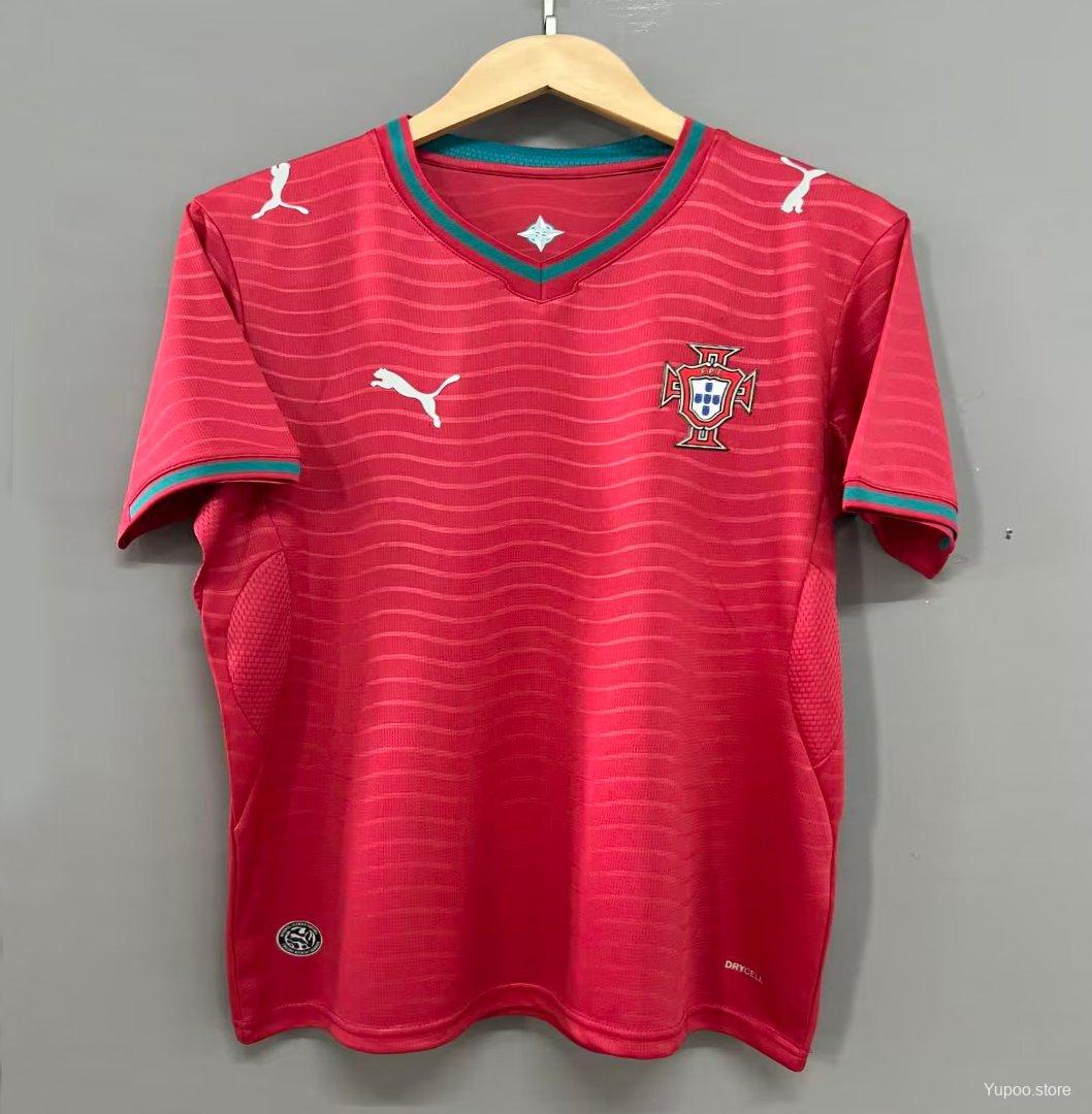 6270823f8ba5075dc8caed41.jpg 2025 Portugal Home Jersey - Image 1