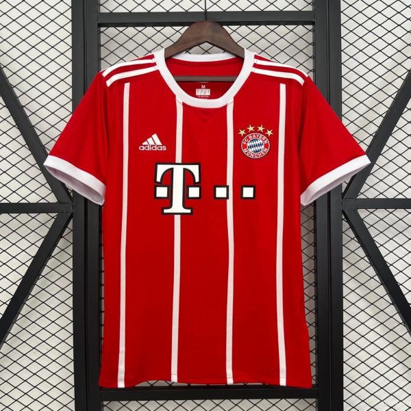 17/18 Retro Bayern Munich Home Jersey