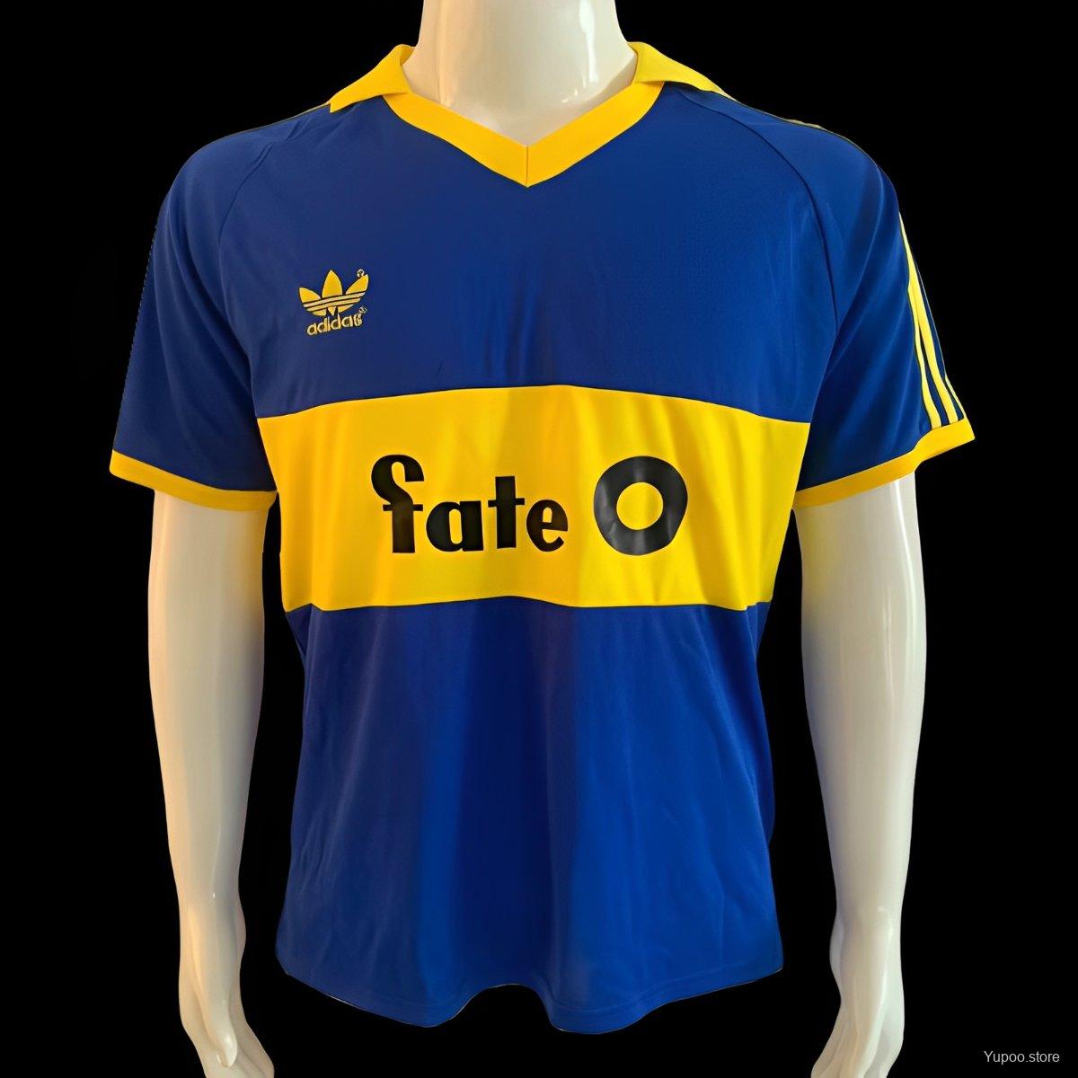 6a59d6313c2f83893ff8469d.jpg Retro 86/88 Boca Juniors Home Jersey - Image 1