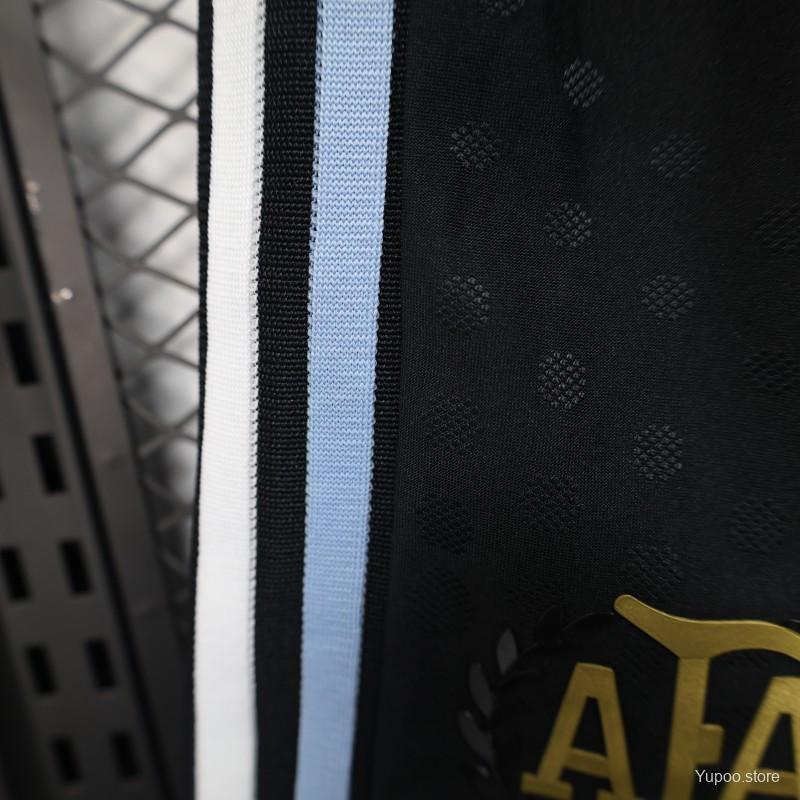 7a0ca11176beea0e.jpg Player Version 2025 Argentina BLACK Shorts - Image 7