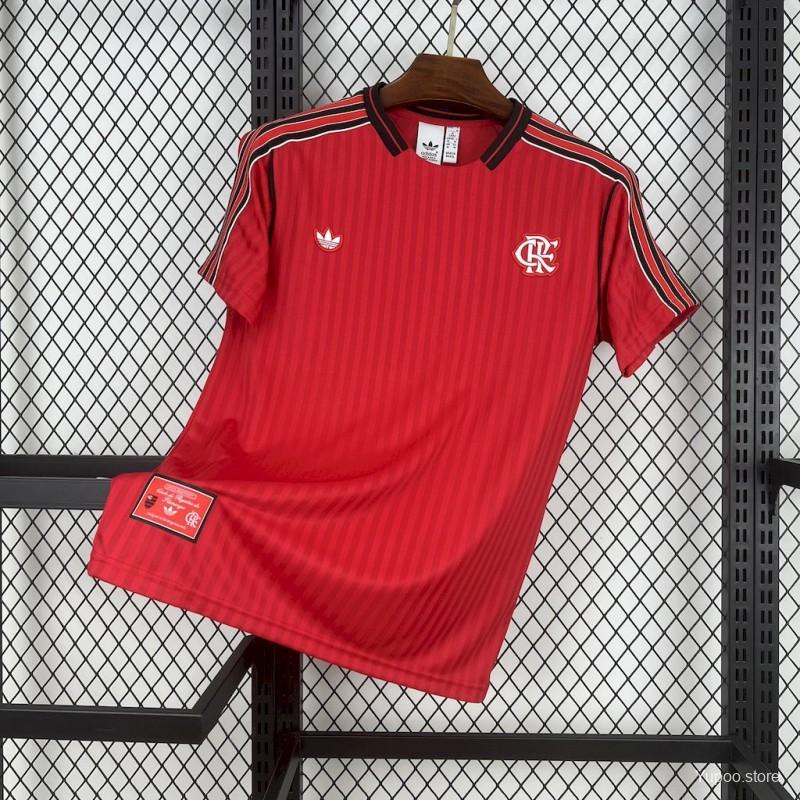 7b421942b83e104c.jpg 2025/26 Flamengo Adidas Originals SL Jersey - Image 1