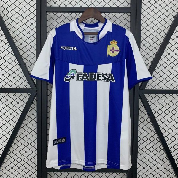 03/04 Retro Deportivo La Coruna Home Jersey