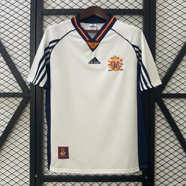 1998 Retro Spain Away Jersey