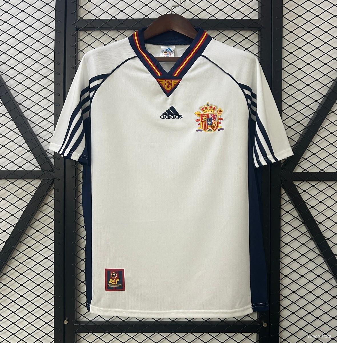 835705cd515533ff15a36023.jpg 1998 Retro Spain Away Jersey - Image 1