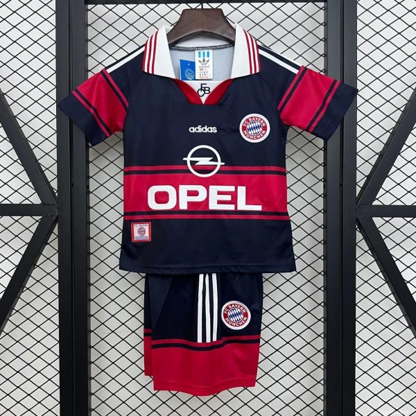 891e871d9bbb07460810f8f2.jpg Retro 97/99 Kids Bayern Munich Home Size 16-28 Jersey