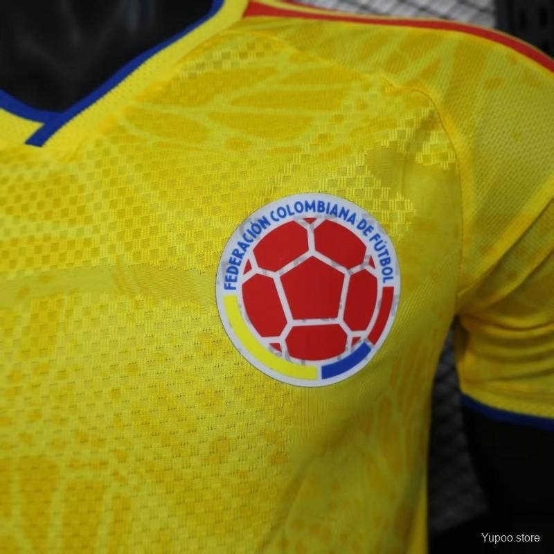 89c61cc2763023a4.jpg Player Version 2025 Colombia Home Jersey - Image 3