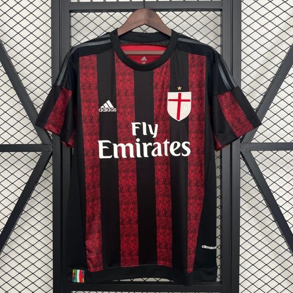 15/16 Retro AC Milan Home Jersey