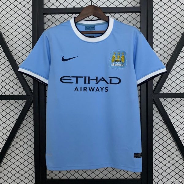 13/14 Retro Manchester City Home Jersey