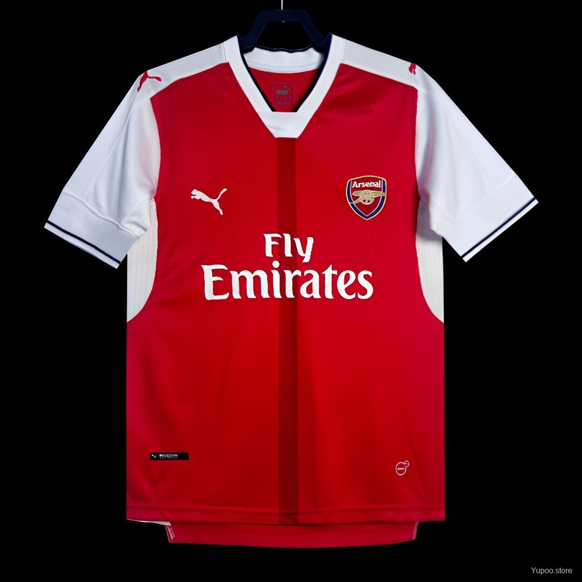 986f020bab88a60998781845.jpg Retro 16/17 Arsenal Home Jersey - Image 1