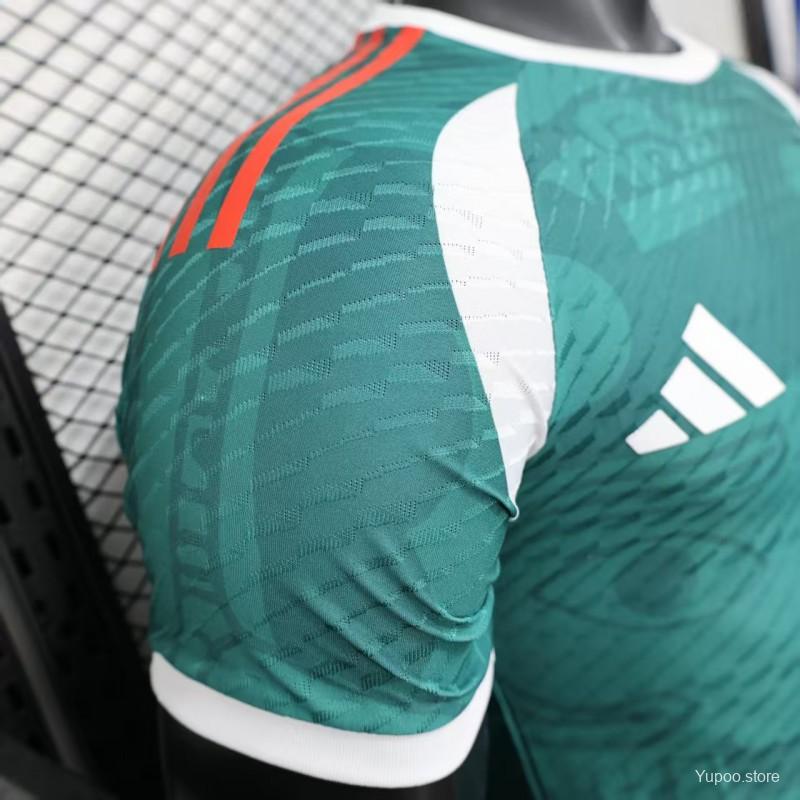 9a9b971d04a155dd.jpg layer Version 2025 Mexico Green with Aztec Serpent Pattern Jersey - Image 6