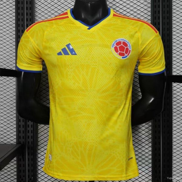 Player Version 2025 Colombia Home Jersey