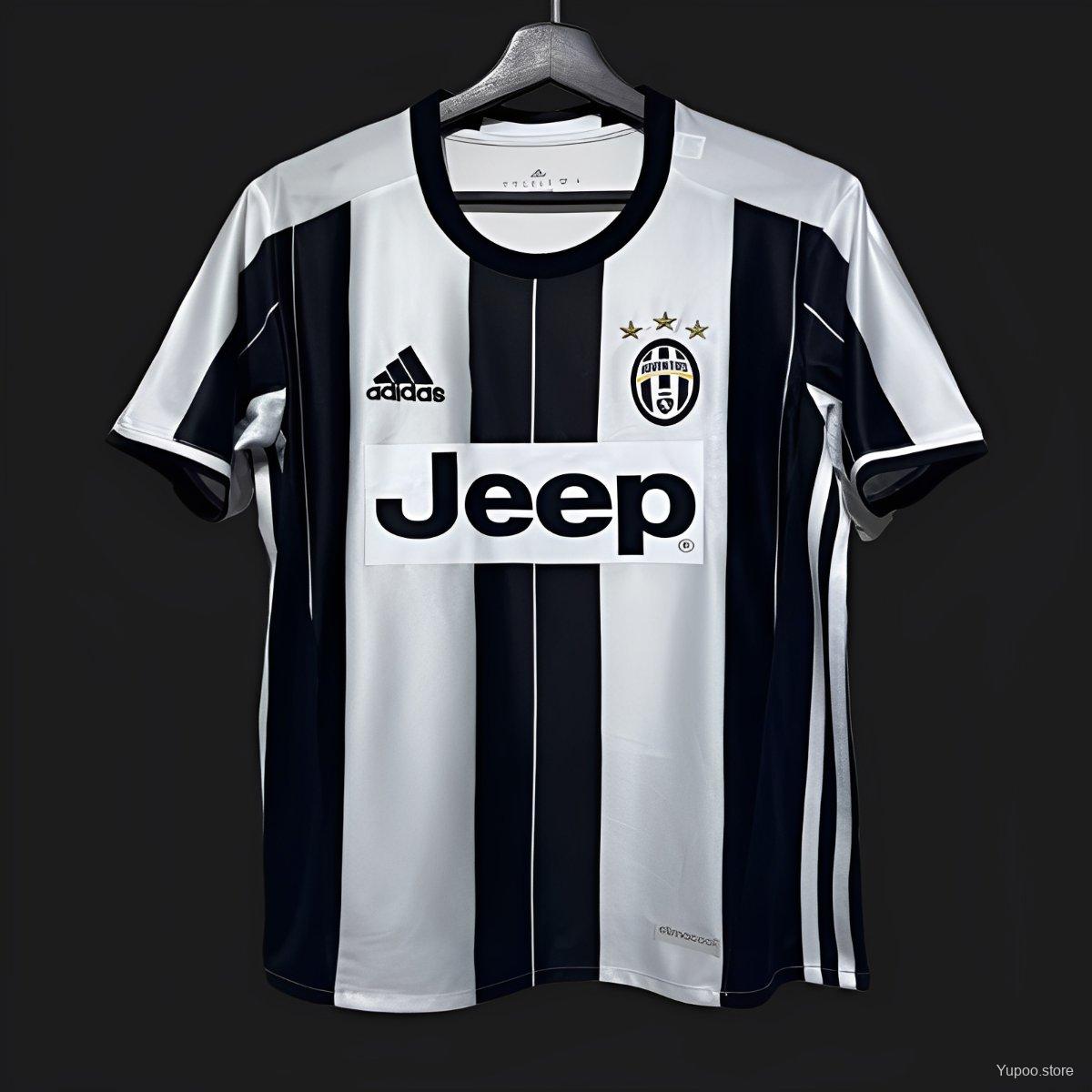 be21648637ed146ab99ef343.jpg Retro 16/17 Juventus Home Jersey - Image 1