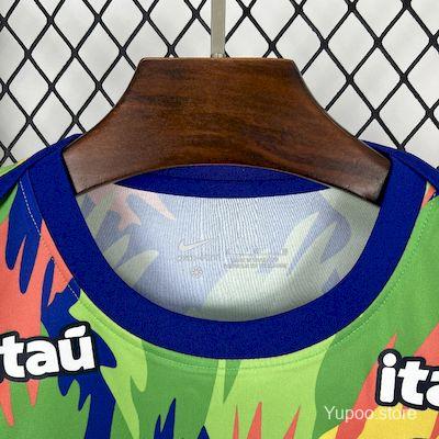 c24917537d76079b.jpg 2025 Brazil Rainbow with Camouflage Pattern Jersey - Image 8