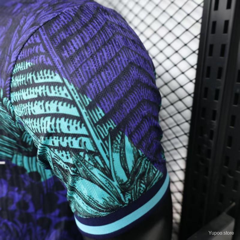 dadbde2cd5ef0321.jpg Player Version 2025 Brazil Purple with Tropical Leaf Pattern Jersey - Image 6