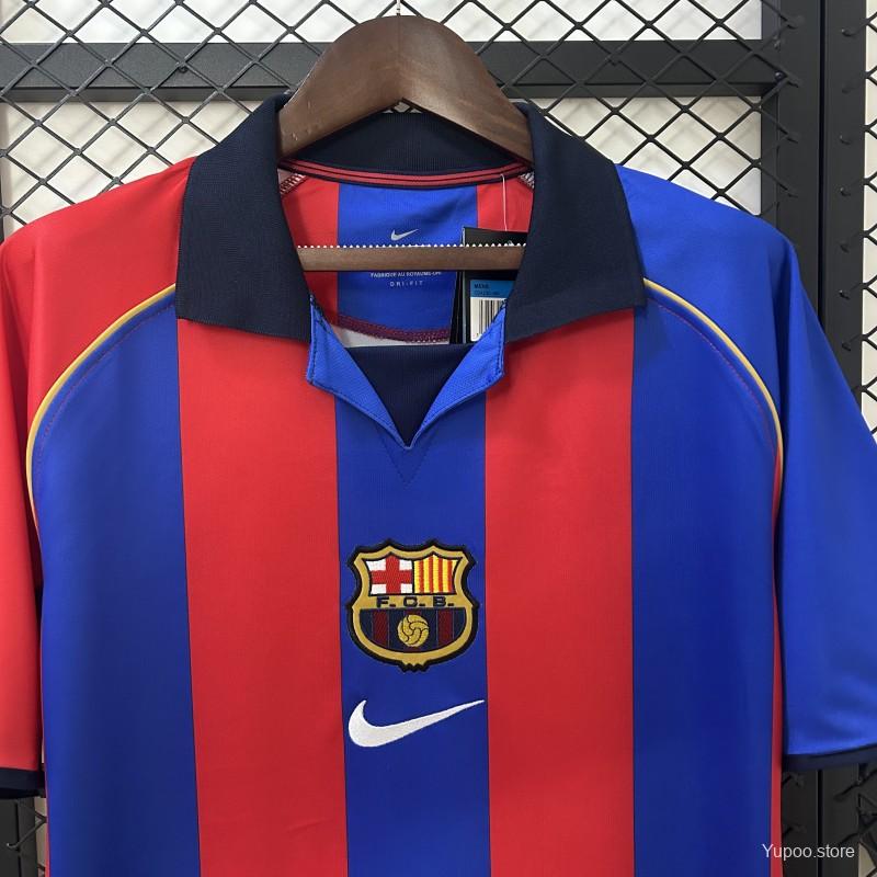dc00a91adb2549dc.jpg 01/02 Retro Barcelona Home Jersey - Image 4
