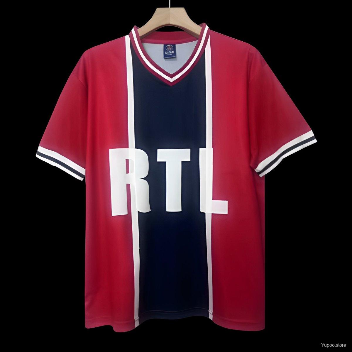 e222ae068cfe08eea9ea665c.jpg Retro 75/76 PSG Away Jersey - Image 1