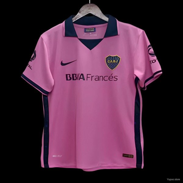 Retro 13/14 Boca Juniors Away Pink Jersey
