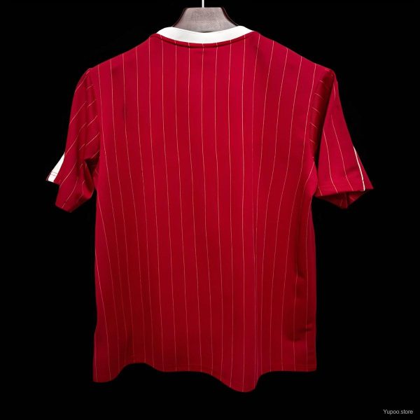 25/26 Manchester United Adidas Original Terrace Icons Wine Jersey