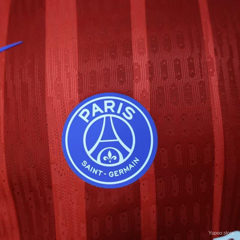 0b73fbfb22e70739.jpg Player Version 25/26 PSG Third Red Jersey - Image 3