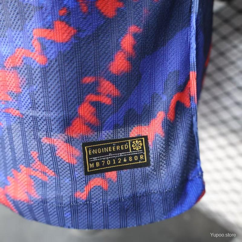 0bb4b15806f364bb.jpg Player Version 25/26 PSG Paris Saint-Germain Blue with Red Lightning Pattern Jersey - Image 8