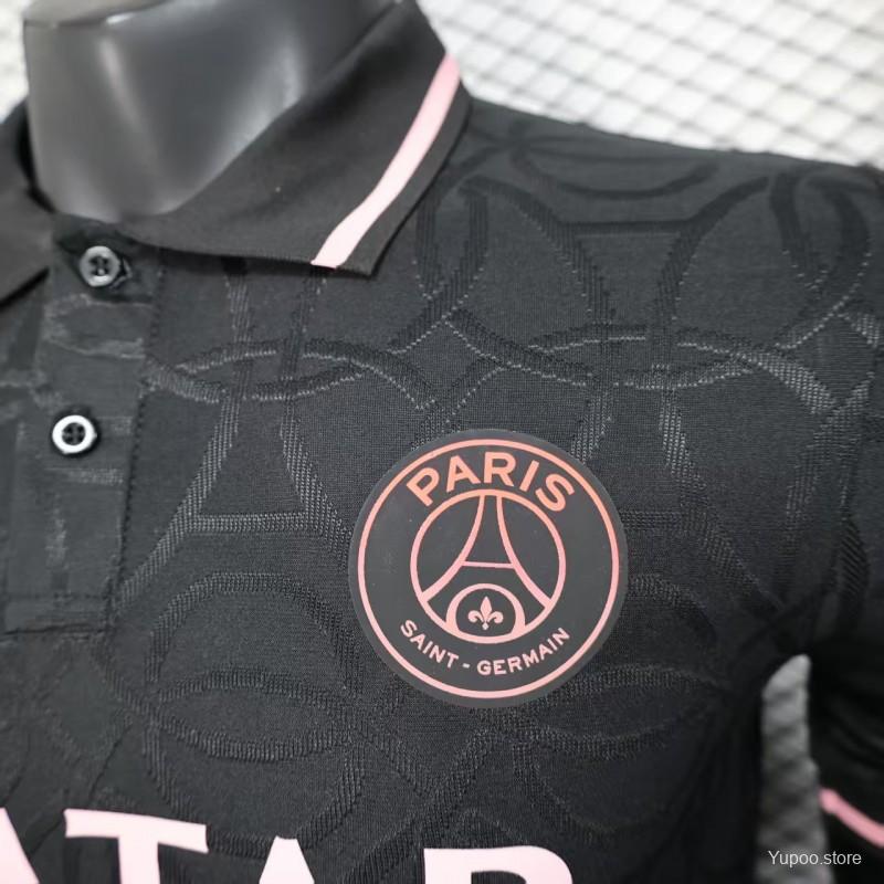 12e3348883470c7c.jpg Player Version 25/26 PSG Black Special Jersey - Image 3