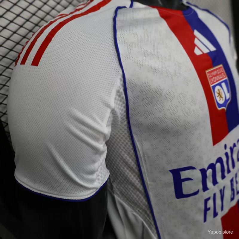 1ace518641427c60.jpg Player Version 25/26 Olympique Lyonnais Lyon Home Jersey - Image 6