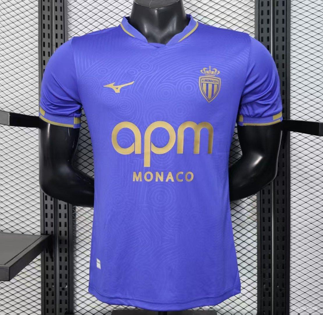 1be65d1c31654e92eaaa02d5.jpg Player Version 25/26 Monaco Away Blue Jersey - Image 1