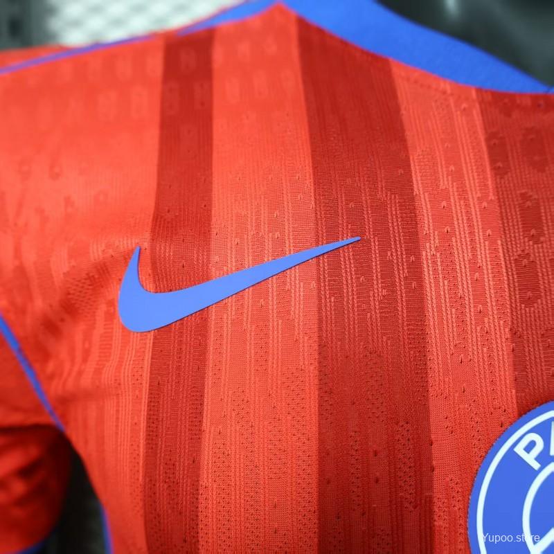 1d583a72b3923cc4.jpg Player Version 25/26 PSG Third Red Jersey - Image 11