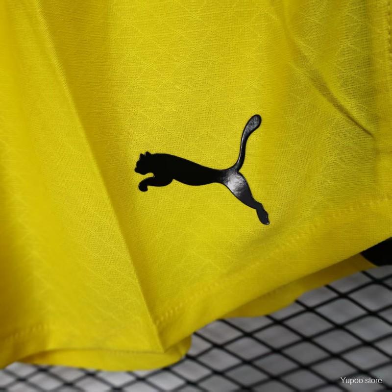 20370e046caec37c.jpg Player Version 25/26 Borussia Dortmund Yellow Shorts - Image 4