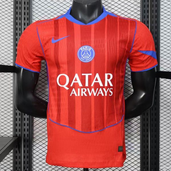 Player Version 25/26 PSG Third Red Jersey