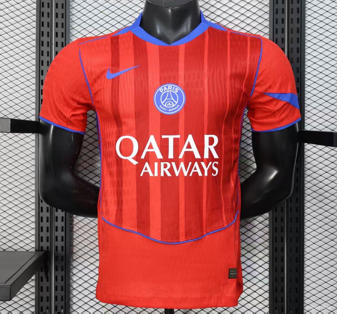 20e8d8f4a2b034661a23ee77.jpg Player Version 25/26 PSG Third Red Jersey - Image 1