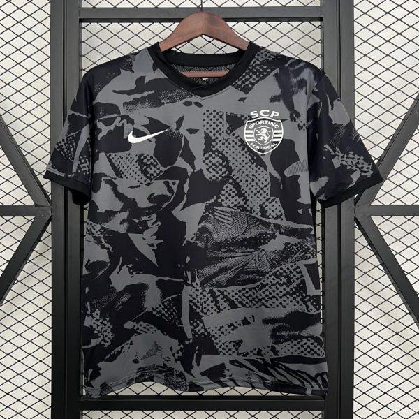 25/26 Sporting Lisbon Grey Pre-Match Jersey
