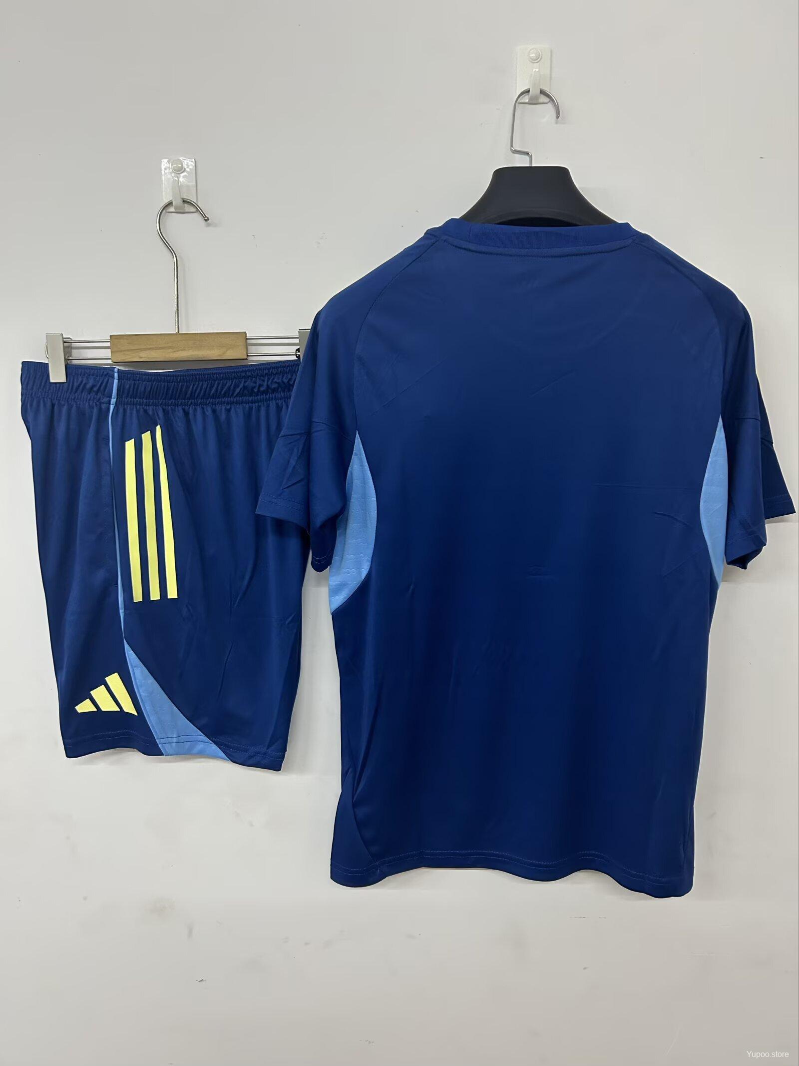 219460b3ada41b7b.jpg 25/26 Fulham Training Jersey Sapphire+ Shorts - Image 3
