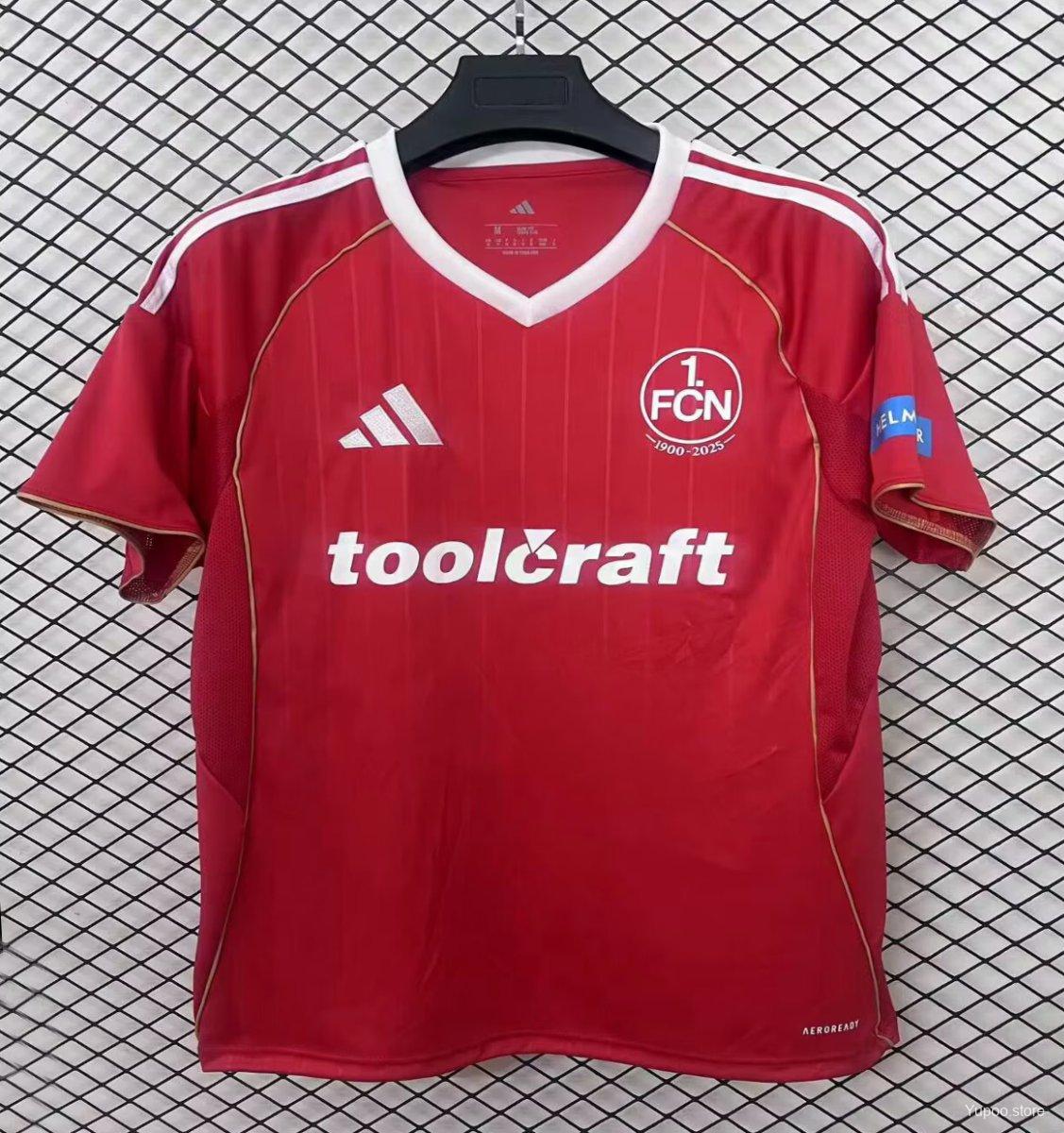242c83d1227edaa0d68a1882.jpg 25/26 Nurnberg Home Jersey - Image 1
