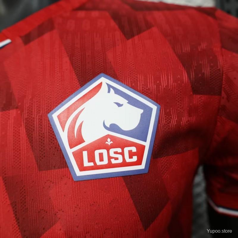 2513a5d6a941977f.jpg Player Version 25/26 Lille Home Jersey - Image 4
