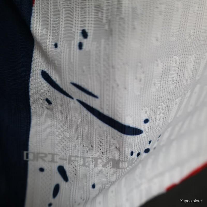 270d5e50144762ff.jpg Player Version 25/26 PSG/Paris Saint-Germain White with Abstract Art Pattern Jersey - Image 7