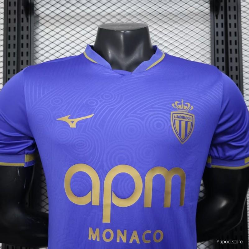 27de4f02909417e3.jpg Player Version 25/26 Monaco Away Blue Jersey - Image 4