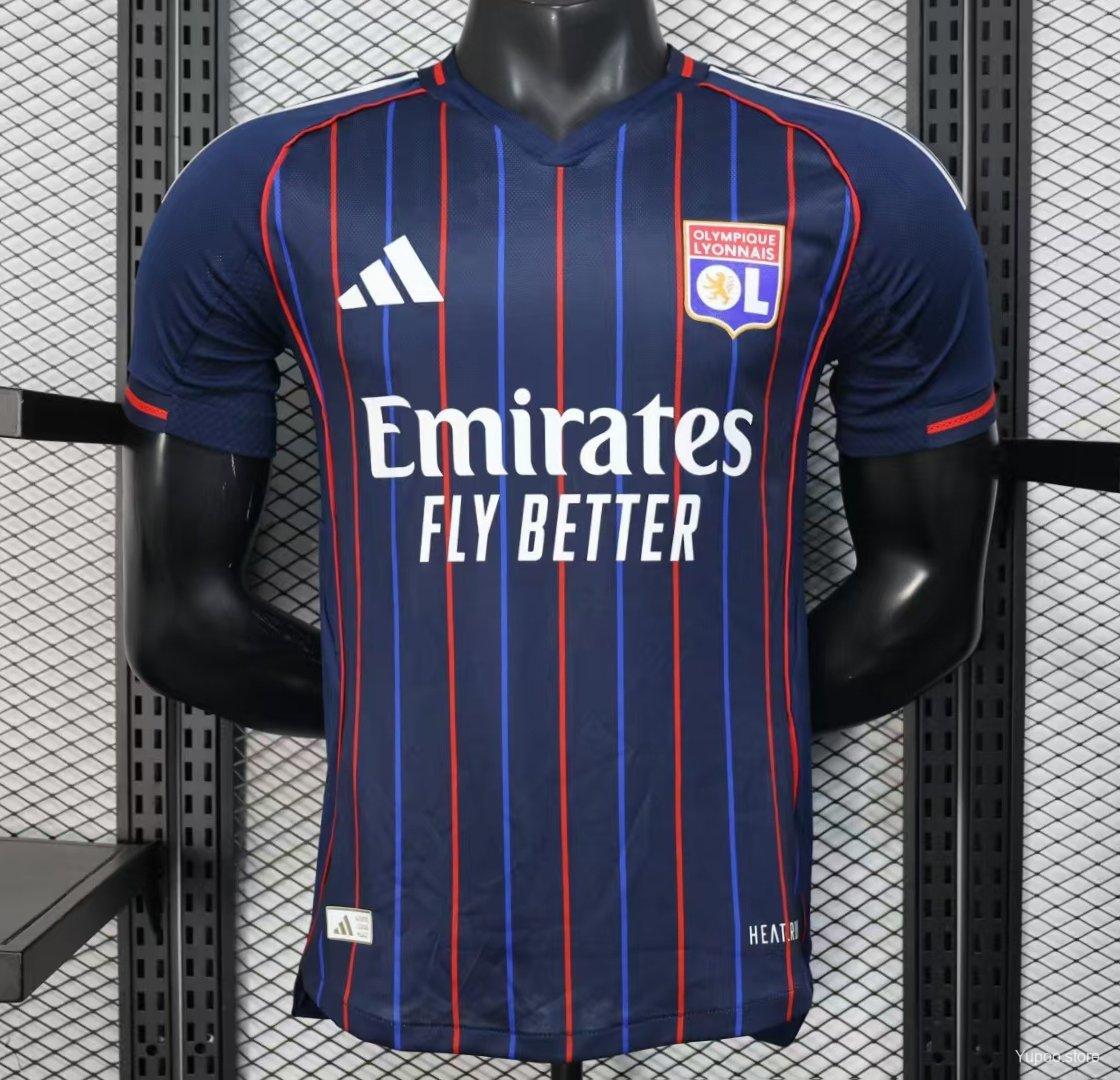 2bbc7035cb1fa0cf56f8f980.jpg Player Version 25/26 Olympique Lyonnais/Lyon Away Jersey - Image 1