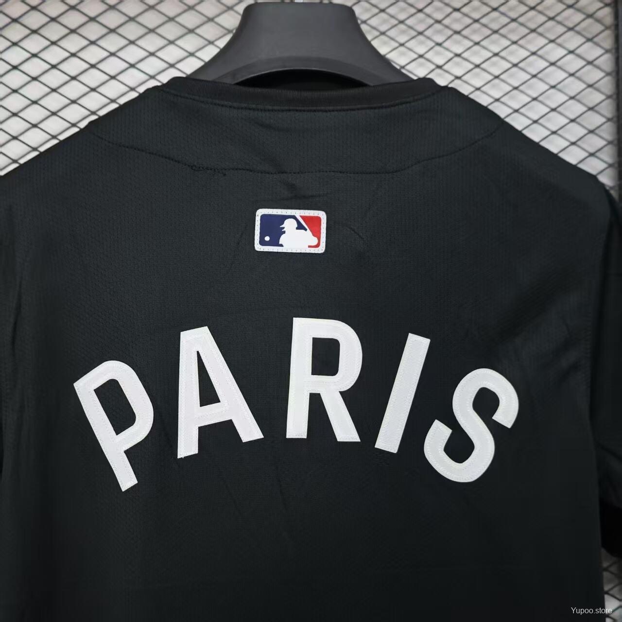 32178b897a7ffefa.jpg 25/26 PSG Baseball Black Special Jersey - Image 6